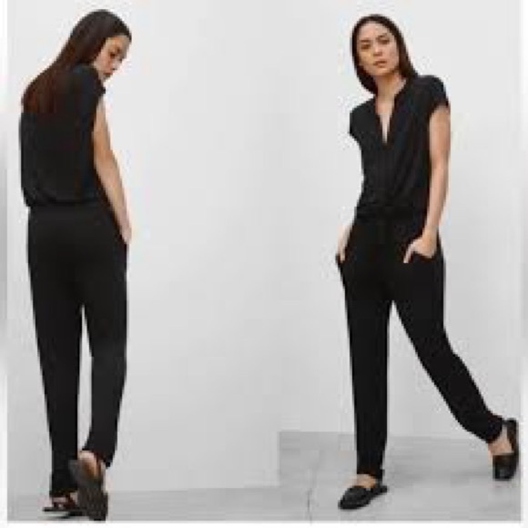 Babaton Pants - ARITZIA Babaton Black Jumpsuit